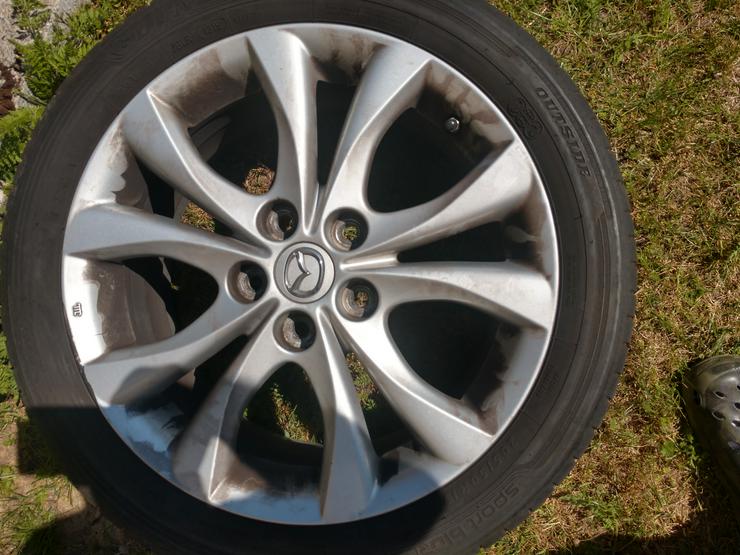 Mazda Sommerreifen auf Alufelge Dunlop 205 50 R17 93W - Sommer-Kompletträder - Bild 11