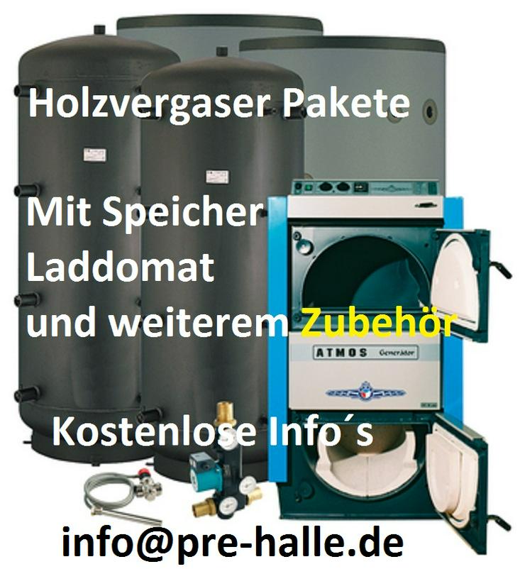 1A Atmos Holzvergaser DC 30 GSE + Speicher Laddomat TAS