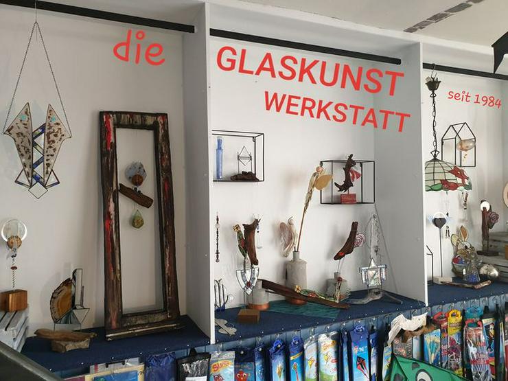 Bild 15: Drachen Shop Mülheim an der Ruhr Lenkdrachen Kinderdrachen Kite Lenkmatten & die GLASKUNST WERKSTATT seit 1984 & Tiffany Lampen Reparatur Mülheim  & Deko Bleiverglasung Galerie