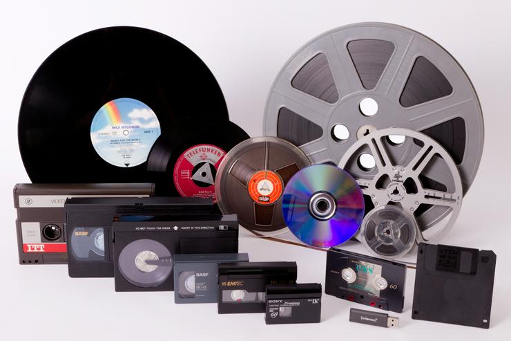 Bild 3: Digitalisierservice Kopieren Video + Audio + Tonband + Diskette