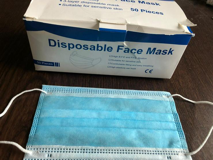 Einmal Gesichtsmasken, 50 Stck./Verpackung - Weitere - Bild 6