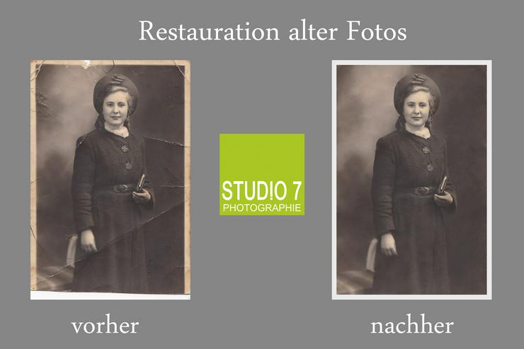 Bild 1: Restauration und Digitalisierung alter Fotos