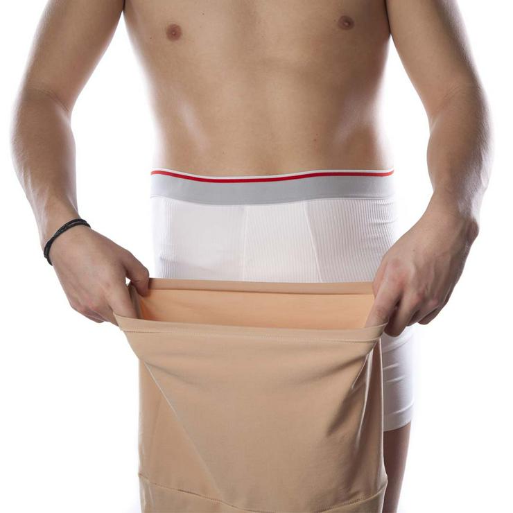 Bild 12: Stoma Doppelschicht Bund 25,4 cm, Level 2, mittlere Support – Unisex