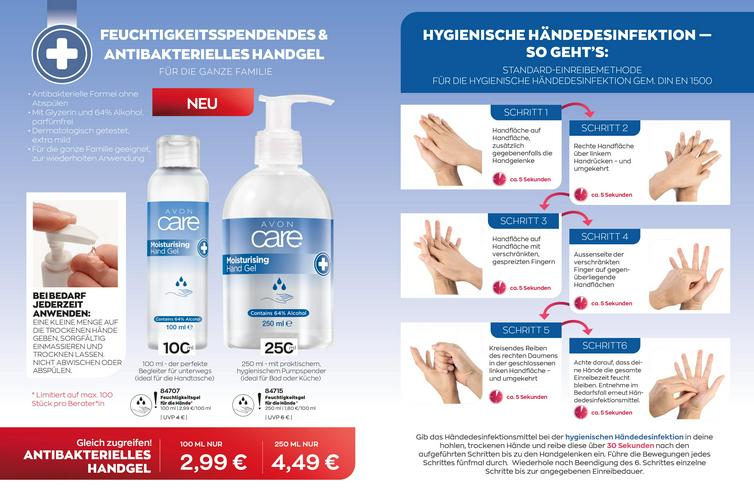 Antibakterielles Handgel Von Avon Neu - Cremes, Pflege & Reinigung - Bild 1