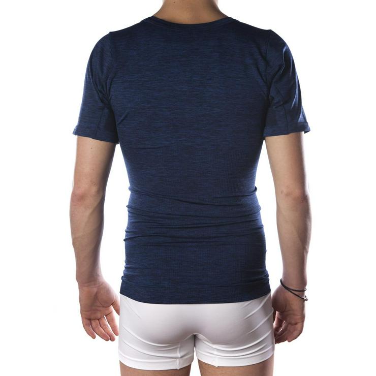 Bild 2: Stoma T-Shirt mit V-Ausschnitt und kurzen Ärmeln – Herren