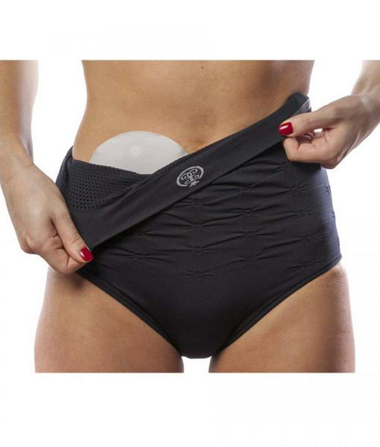 Bild 2: Ostomy / Stoma Support Schwimmhose für Frauen  Badebekleidung mit hoher Taille