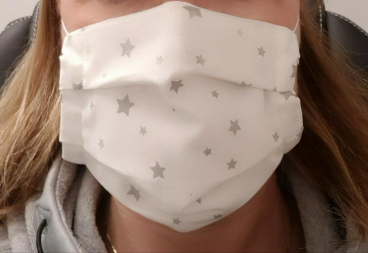 Bild 2: Gesichtsmaske Behelfsmaske Maske Baumwolle