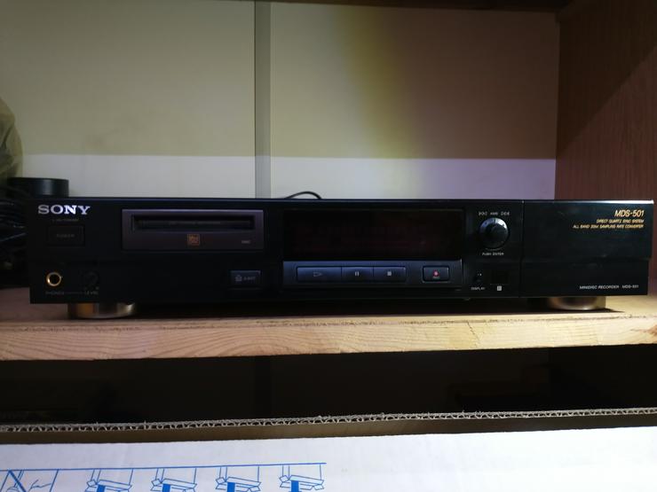 Sony MiniDisk Deck MDS-JE480 / Sony MiniDisc Deck MXD-D1 / Sony MiniDisc Recorder MDS-501 / Technics MiniDisc Deck SJ-MD150 - CD Player & Wechsler - Bild 2