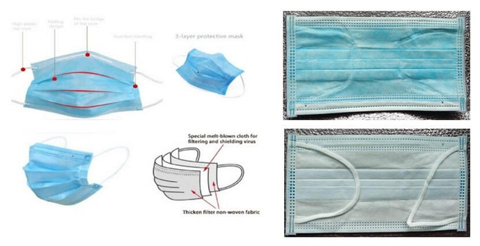 Mundschutz Maske 10 Stück pro set - Hygiene & Desinfektion - Bild 2