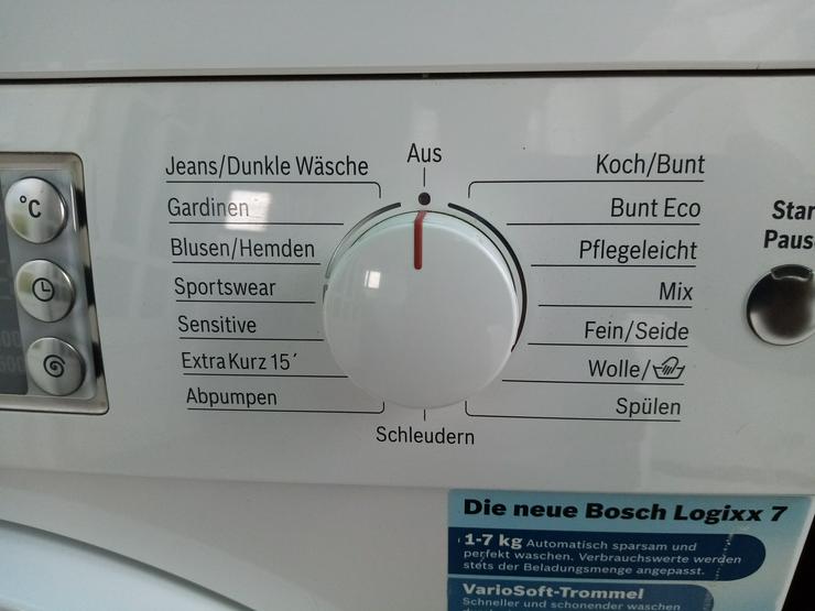 Bild 5: Bosch waschmaschine A+++ 7kg1600 Schleuderumdrehungen 