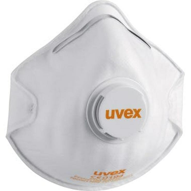 Bild 1: uvex silv-Air 2210 FFP2 NR Atemschutzmaske  mit Ventil 1 Stück