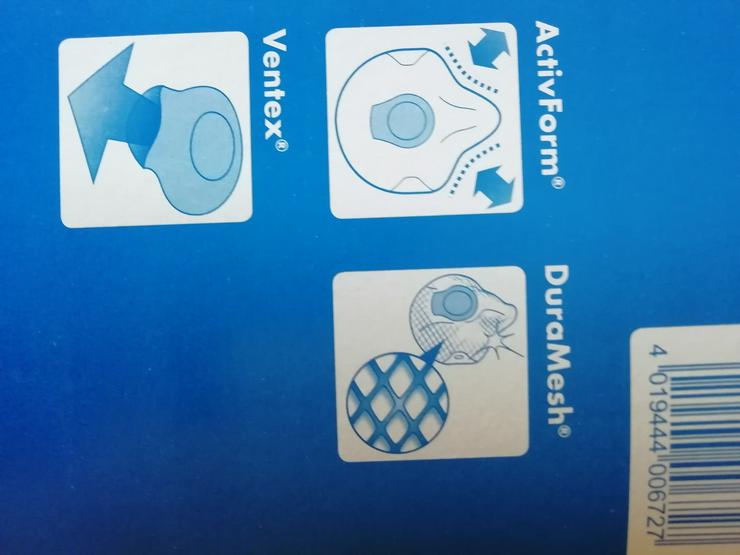3 Stück - Moldex FFP3 Atemschutzmaske Feinstaubmaske Mundschutz mit Ventil - NEU - Hygiene & Desinfektion - Bild 4