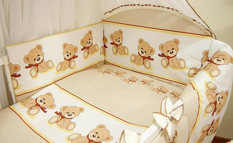 Bild 3: 3 tlg. Bettwäsche für Kinderbett Schützer Kissenbezug Bettsets Bettausstattung 