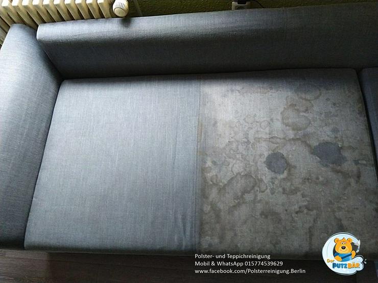 Polsterreinigung Teppichreiniung Couchreinigung Polsterwäsche Sofa Couch Auslegware
