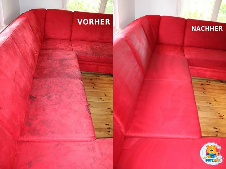 Bild 3: Polsterreinigung Teppichreiniung Couchreinigung Polsterwäsche Sofa Couch Auslegware