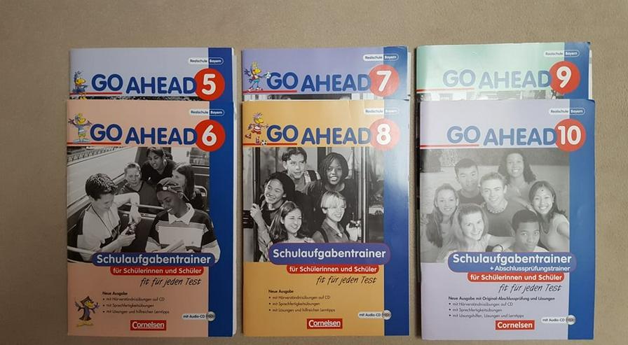 "CORNELSEN" GO AHEAD 5. bis 10. Klasse Realschule, Schulaufgabentrainer + Abschlusstrainer Englisch - Schule - Bild 1