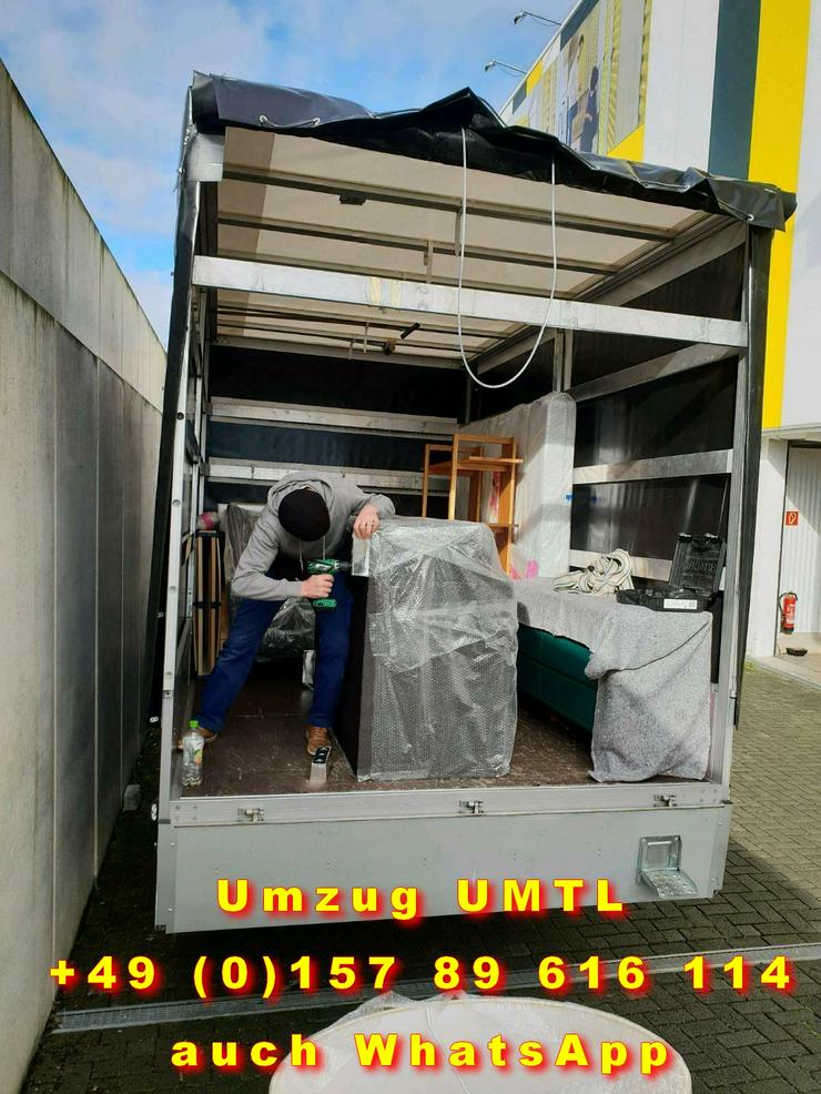 Möbel Taxi UMTL Umzüge Umzugsunternehmen NRW Wuppertal Solingen Remscheid Transport Aufbau Schränke Küchen Wohnzimmer alle Zimmer - Umzug & Transporte - Bild 2