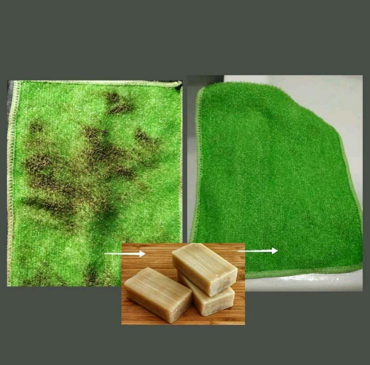 Bild 10: Greenway Microfaser Tuch Tücher Haushalt ohne Chemie für alles