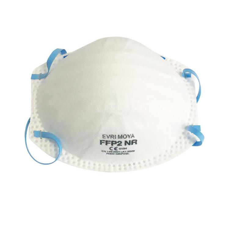 FFP2 Atemschutzmaske mit verstellbarem Nasenflügel ohne Ventil CE Zertifiziertes Produkt - Premium Qualität