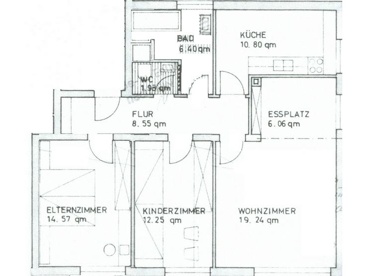 schöne u. helle Whg sucht ruhige Mieter - Wohnung mieten - Bild 9