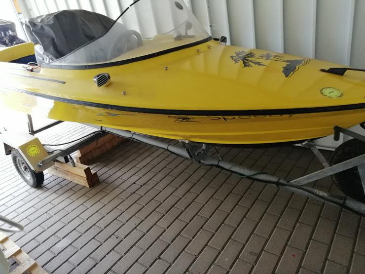 Motorboot mit Trailer  - Motorboote & Yachten - Bild 1