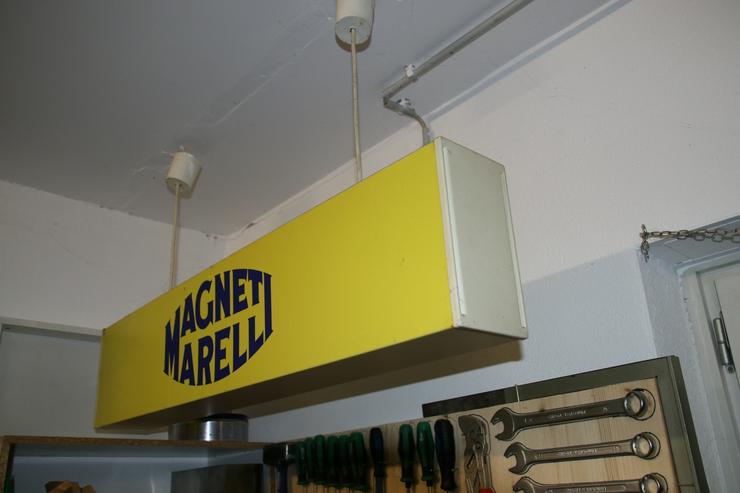 Bild 5: Deckenlampe “Magneti Marelli“ gelb-blau, Rarität, sehr guter Zustand