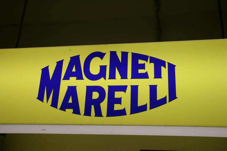 Deckenlampe “Magneti Marelli“ gelb-blau, Rarität, sehr guter Zustand - Decken- & Wandleuchten - Bild 9