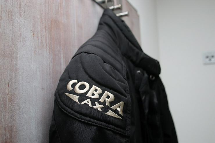 Bild 4: Motorradjacke Motoline “Cobra“, Gr. S, schwarz, gut erhalten