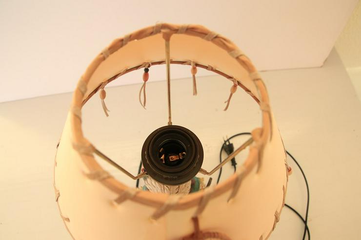Bild 9: Tischlampe “Indianer“, 43 cm hoch, rar, einwandfreier Zustand