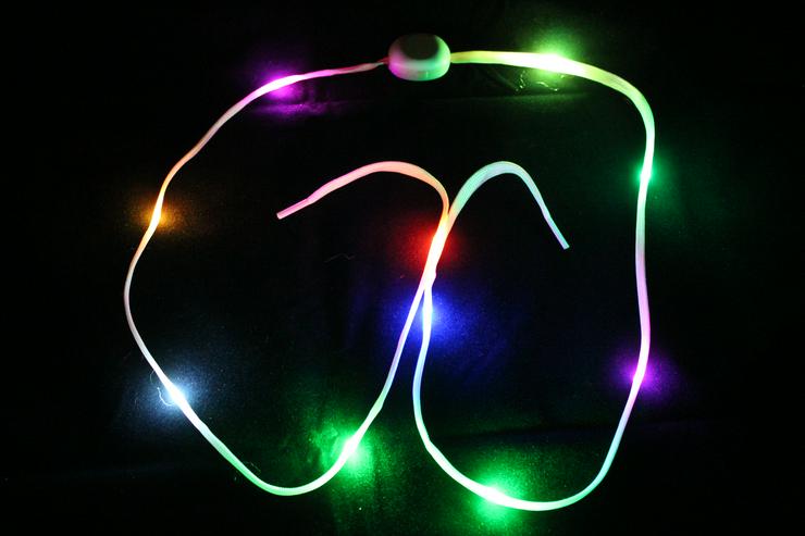 LED Schnürsenkel in 5-farbig 
