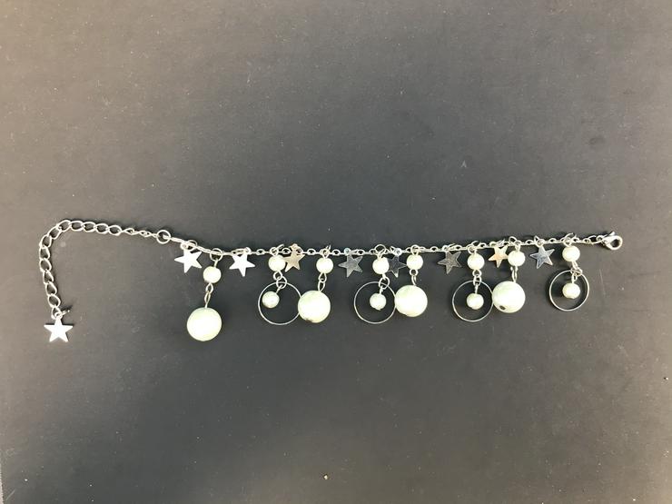 Sternchen Armband mit Perlen (auch zu verschicken) - Armbänder & Armreifen - Bild 1