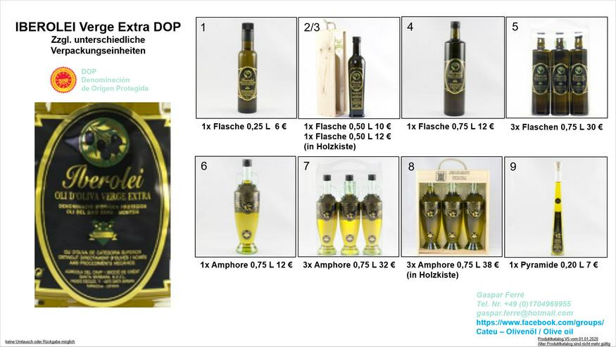 Bild 7: Olivenöl aus der Heimat