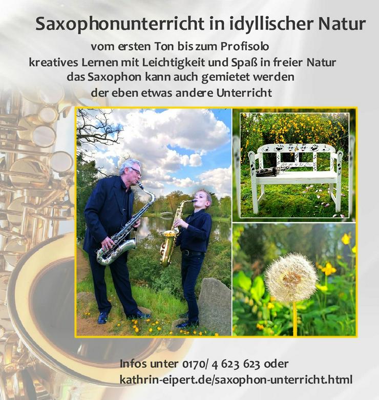 Bild 2: Saxophonunterricht online bei Saxophonistin Kathrin Eipert