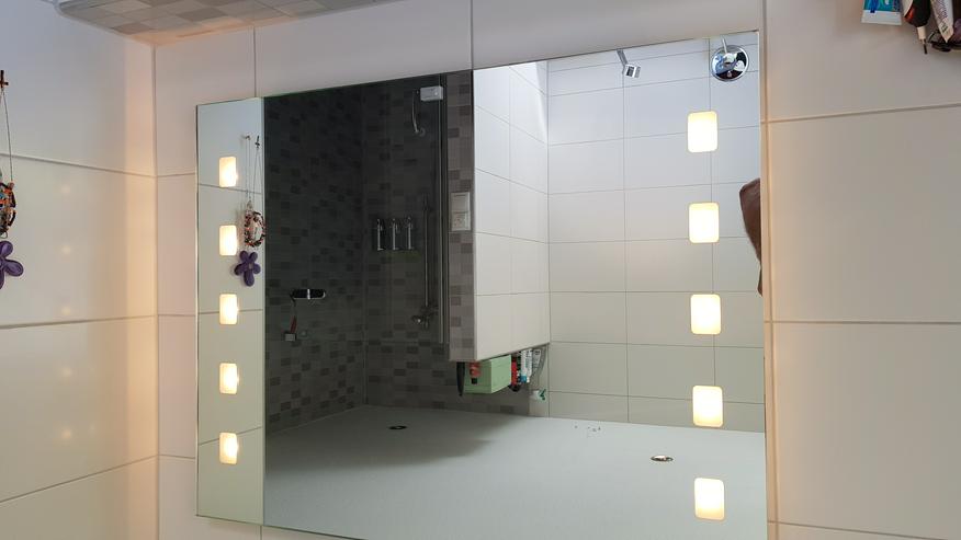 Bild 1: Badezimmer Spiegel 90x70 mit Beleuchtung - Gebrauchsspuren