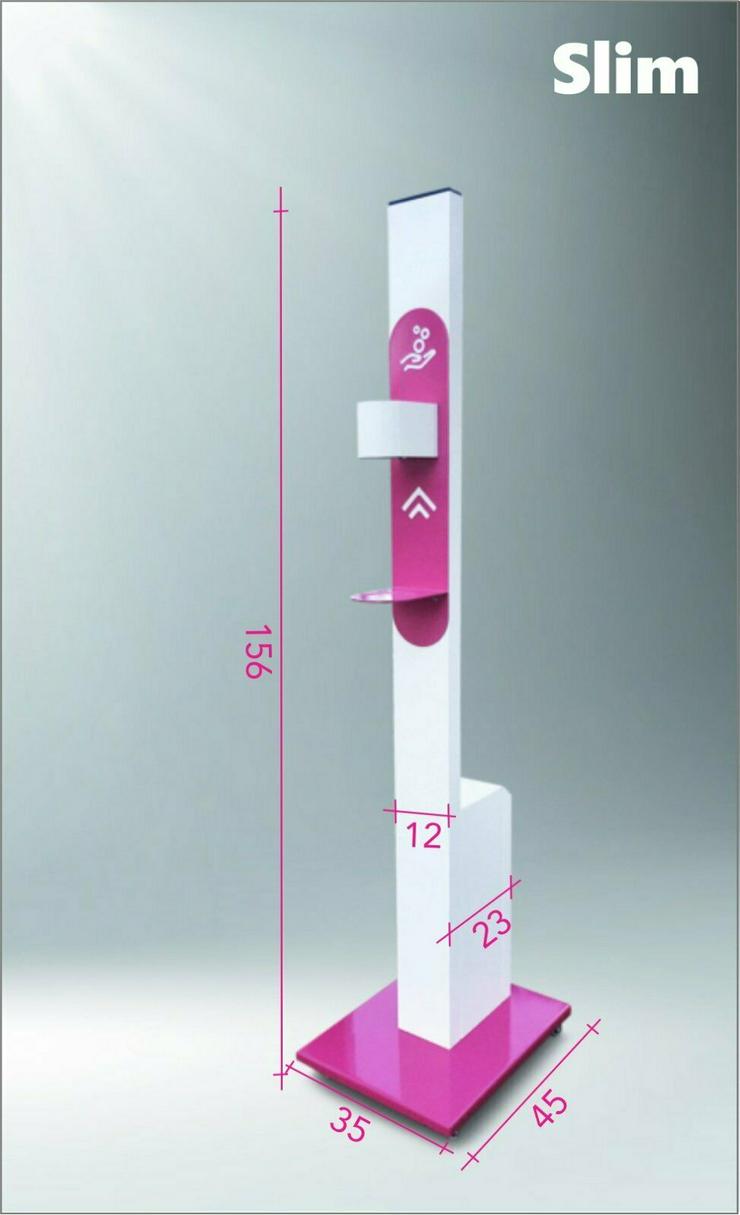 Bild 8: Desinfektionsstationen Desinfektionsständer Desinfektionsspender