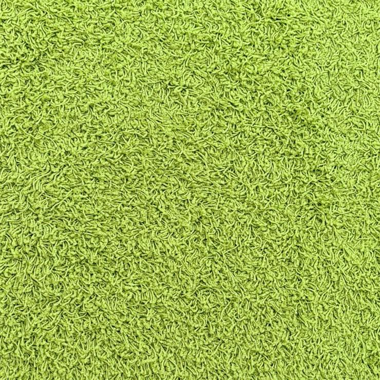 Hellgrüne 'Shaggy' Hochflorige Teppichfliesen - Teppiche - Bild 1