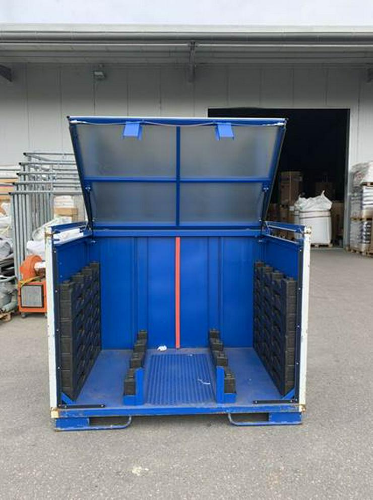 Lagerbehälter aus Stahl bei Ingolstadt - Paletten, Big Bags & Verpackungen - Bild 1