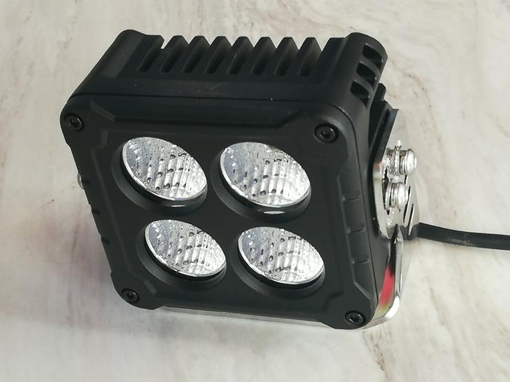 2 x 83 Watt, LED Arbeitsscheinwerfer, Edition HELIOX Quattro 80, Flood - Zubehör & Ersatzteile - Bild 3