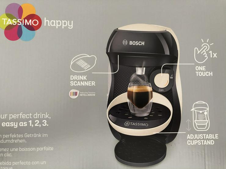 NEU! OVP! BOSCH Kapselmaschine TASSIMO HAPPY TAS1007 - Kaffeemaschinen - Bild 1