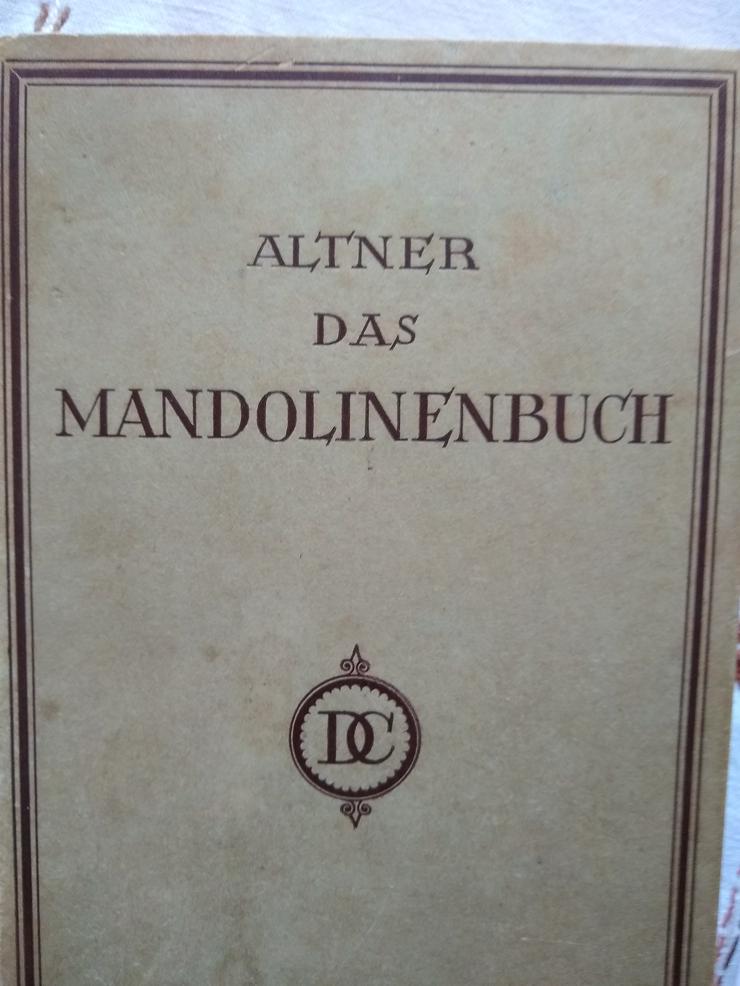 Bild 3: seltenes Mandolinenbuch von W.Altner