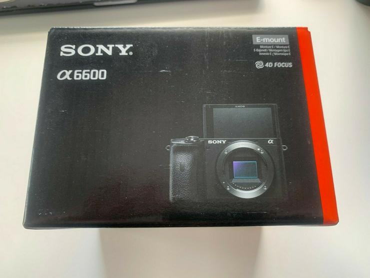 Sony Alpha a6600 24.2MP 4K Digital Camera- Body - Digitale Spiegelreflexkameras - Bild 2