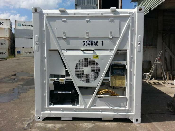 Bild 1: 20` Kühlcontainer mit Thermo King Aggregat Bj. 2000, Reefer.