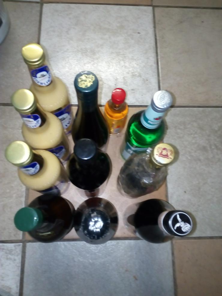 Bild 4: 11 Flaschen Spirituosen