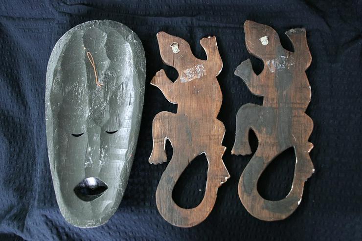 Bild 8: Dekofiguren “Afrika“ 5-teilig, neuwertig