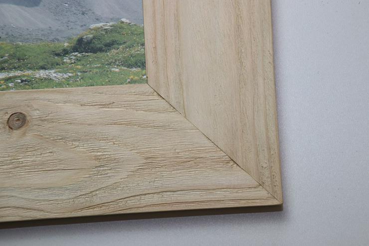 Bild 2: Holzbilderrahmen mit Fotografie “Drei Zinnen“, 47,5 x 38 cm
