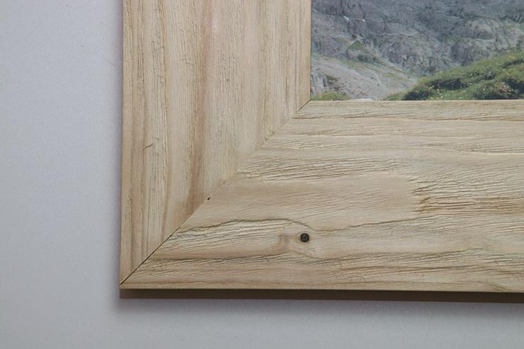 Bild 5: Holzbilderrahmen mit Fotografie “Drei Zinnen“, 47,5 x 38 cm