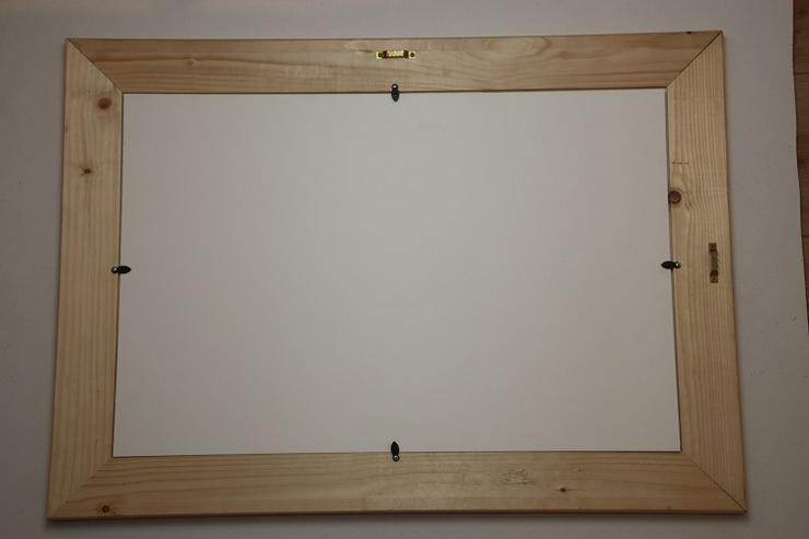 Bild 8: Holzbilderrahmen mit Fotografie “Mohn“, 72,5 x 53 cm