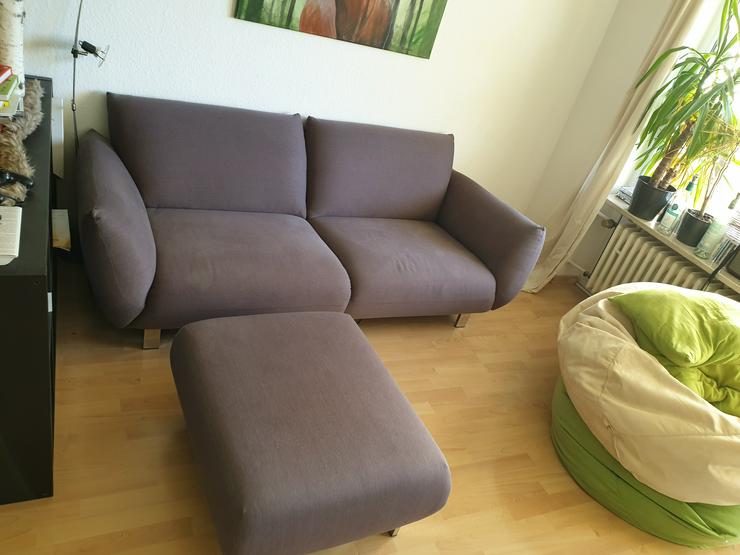 2er Sofa + Hocker - Sofas & Sitzmöbel - Bild 3