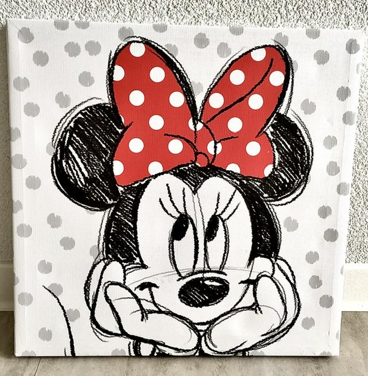 Bild 4: Keilrahmen-Bilder-Set „Disney Minnie & Mickey“