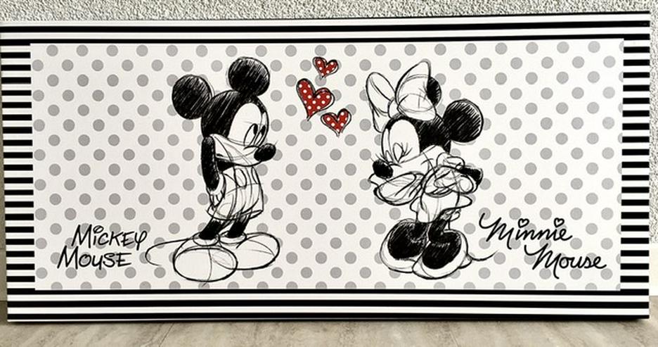 Bild 2: Keilrahmen-Bilder-Set „Disney Minnie & Mickey“